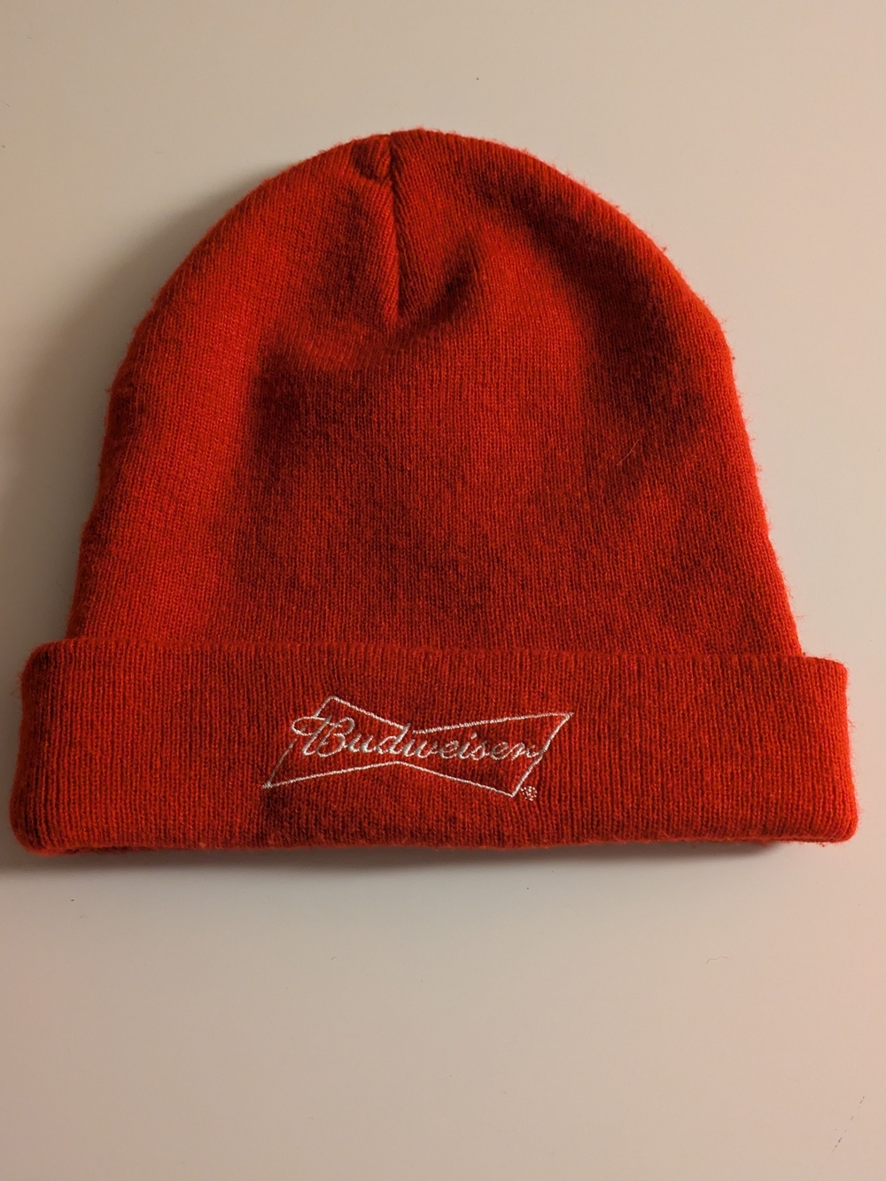 Budweiser Red Knit Beanie